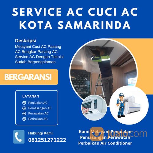Jasa Service AC Samarinda 081251271222