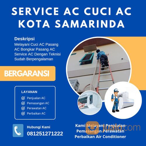 Jasa Service AC Samarinda 081251271222