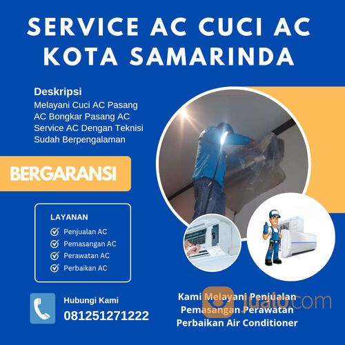 Jasa Service AC Samarinda 081251271222
