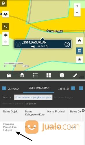Lahan Industri Purwosari Pasuruan