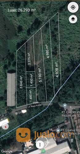 Lahan Industri Purwosari Pasuruan