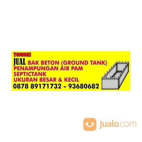 TOMORI Bak Beton: Awet dan Bebas Kebocoran untuk Air Ledeng