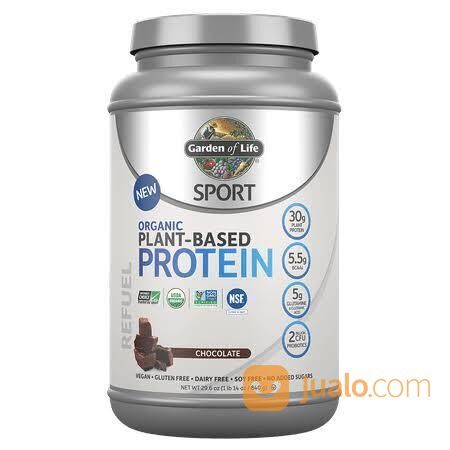 Suplemen Garden Of Life Organic Plant-Based Protein Chocolate 29.6oz (840g) Powder