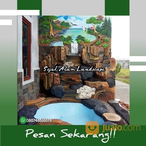 Tukang Kolam Relief Tebing Magelang
