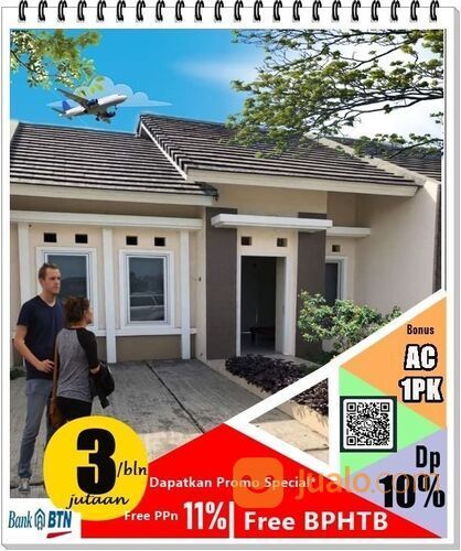 Perumahan Komplek Garuda Teluk Naga Tangerang Buka Cluster Baru 2025 Dp 58jta