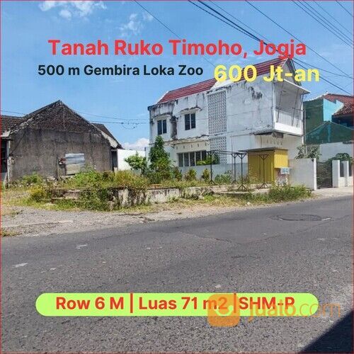 Tanah Umbulharjo Area Jogja kota, 200 Meter Kampus 3 UAD