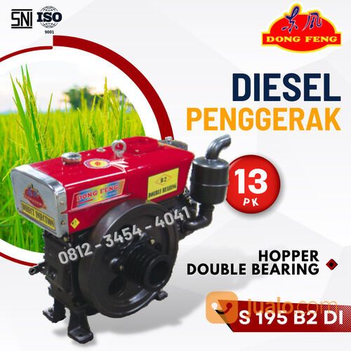 DongFeng S195 B2 Di Mesin Diesel 13 PK - Double Bearing