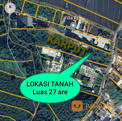 Tanah 27 are, Jl. Griya Mas Tumbak Bayuh Pererenan Buduk Mengwi