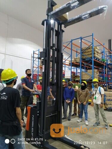 Hand Stacker Elektrik 1,6 Ton 4,6 Meter / Hand Lift Elektrik Noblelift