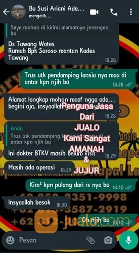 Penyedia Jasa PRT/ART , Baby Sitter , Perawat Lansia , dll