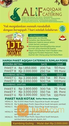 Paket Aqiqah 2 Kambing Untuk Anak Laki Laki Pangkalpinang Bangka Belitung