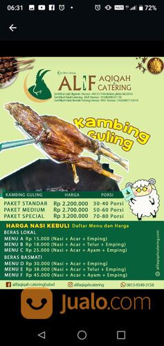 Paket Aqiqah 2 Kambing Untuk Anak Laki Laki Pangkalpinang Bangka Belitung