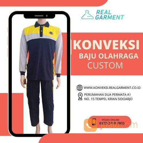 Baju Olahraga Sekolah Custom