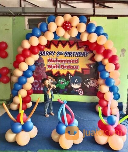 Dekorasi balon ulang tahun, khitanan dll
