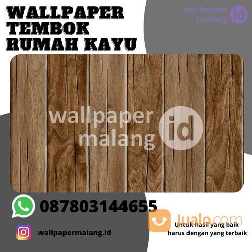 WALLPAPER TEMBOK RUMAH KAYU