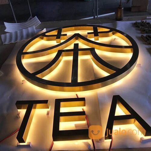 Huruf Timbul Acrylic Stainless Galvanis Purbalingga