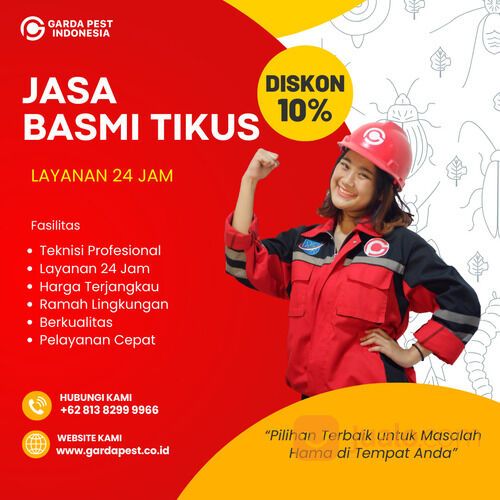 Jasa Pembasmi Tikus Karawang | 0813-8299-9966 | Garda Pest