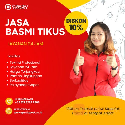 Jasa Pembasmi Tikus Karawang | 0813-8299-9966 | Garda Pest
