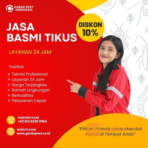 Jasa Pembasmi Tikus Karawang | 0813-8299-9966 | Garda Pest