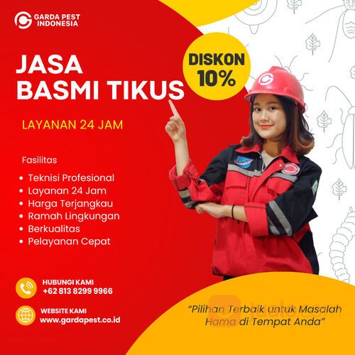 Jasa Pembasmi Tikus Karawang | 0813-8299-9966 | Garda Pest