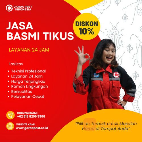 Jasa Pembasmi Tikus Karawang | 0813-8299-9966 | Garda Pest