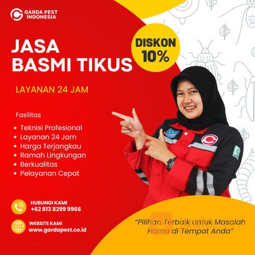 Jasa Pembasmi Tikus Karawang | 0813-8299-9966 | Garda Pest