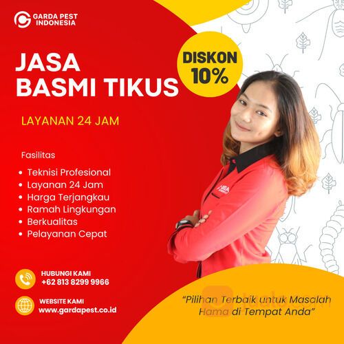 Jasa Pembasmi Tikus Karawang | 0813-8299-9966 | Garda Pest