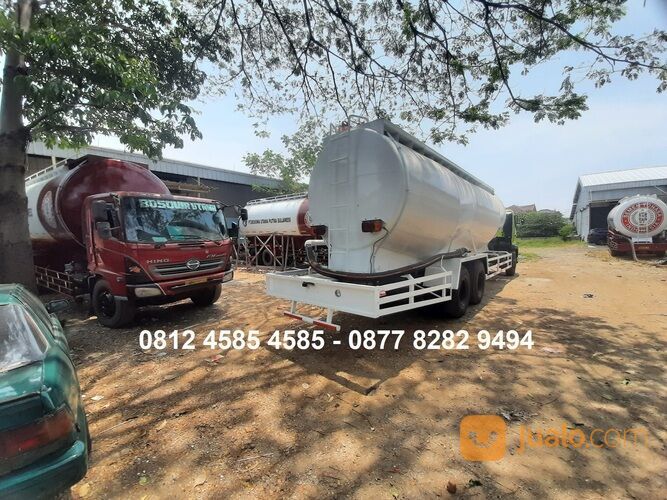Harga Tangki Truk Hiblow Truk Tangki Semen Curah Kapur FABA Fly Ash Bottom Ash
