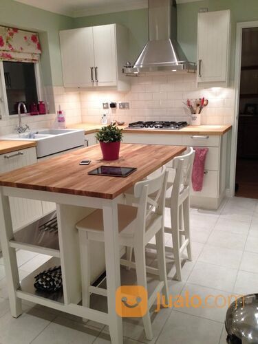 meja island minimalis