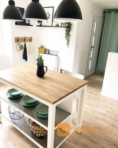 meja island minimalis