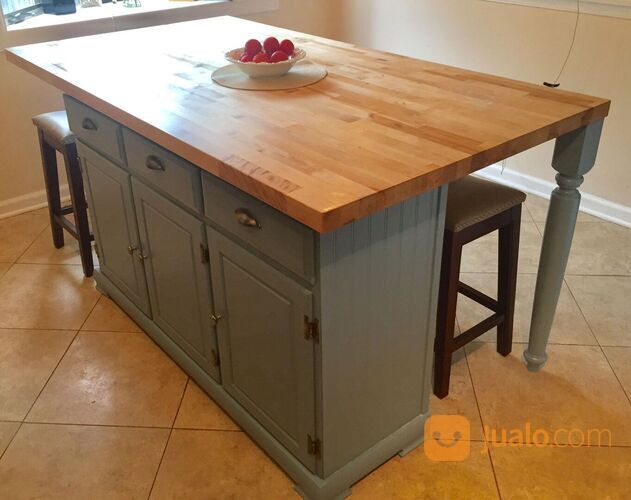 meja island minimalis