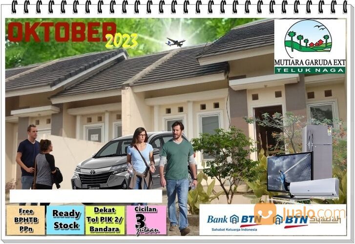 Perumahan dekat bandara soekarno hatta 2024 @mutiara garuda