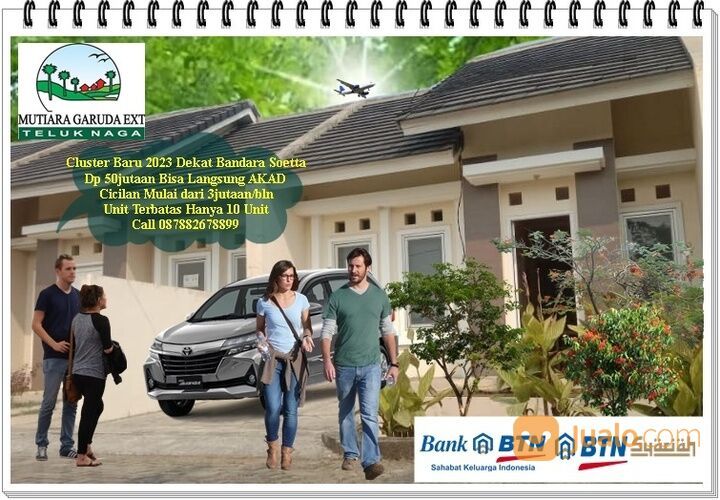 Perumahan Dekat Bandara Soekarno Hatta Bebas Banjir 10 menitan Tol PIK 2