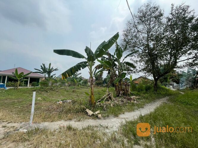 Tanah Bulatan Jl. Jati Mandiri Dekat Kota Pekanbaru; Lokasi Ramai Pemukiman
