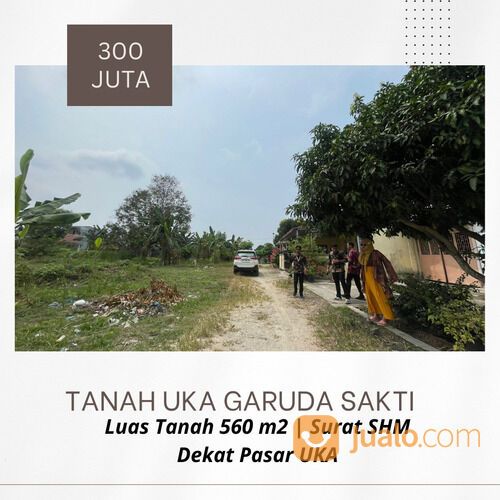 Tanah Bulatan Jl. Jati Mandiri Dekat Kota Pekanbaru; Lokasi Ramai Pemukiman