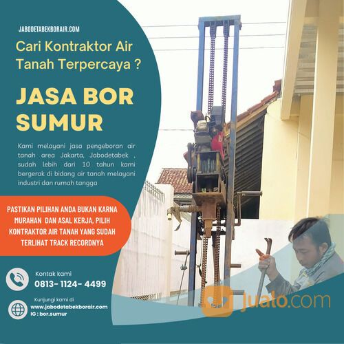 Daftar Harga Paket Pengeboran Sumur Jet Pump 2023