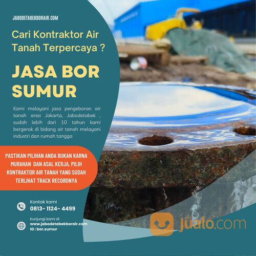 Daftar Harga Paket Pengeboran Sumur Jet Pump 2023