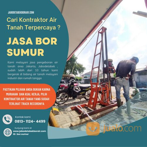 Jasa Bor Sumur Jetpump Dan Satelit Pondok Gede