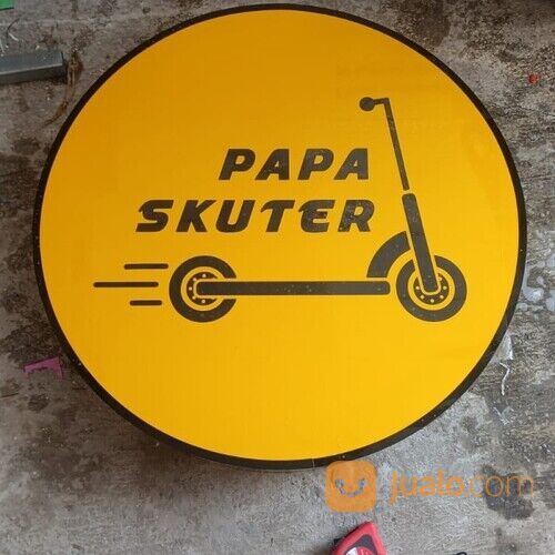 NEON BOX DAN HURUF TIMBUL