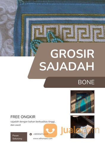 Grosir Sajadah Bone Terpercaya - 085954714229