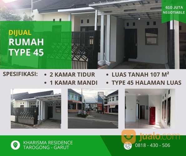 Rumah Keren Surat Lengkap Langsung Pemilik Di Kharisma Residence Hampor Garut