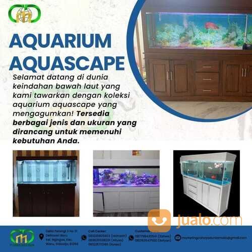 Aquarium Aquaspace indah estetik Termurah