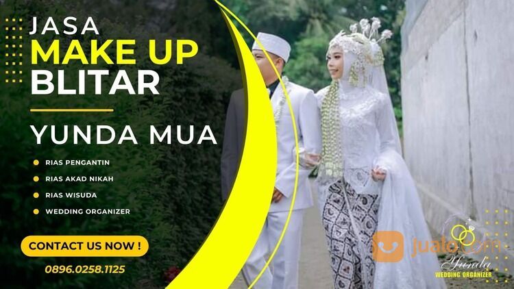 WA 0896.0258.1125, Rias Pengantin Dan Dekorasi Di Blitar : Yunda Make Up