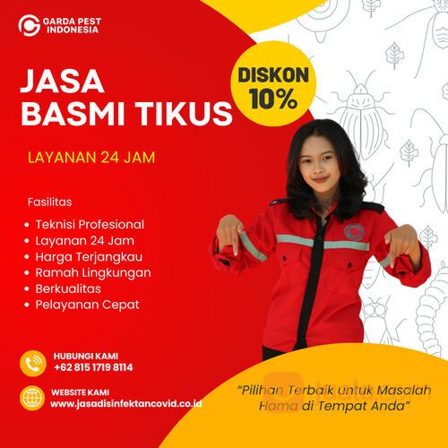 Layanan Jasa Pembasmi Tikus di Bekasi | 0815-1719-8114 | Garda Pest Bekasi