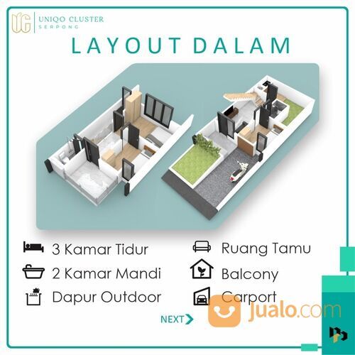 Rumah Baru Serpong Kemanggisan Kembangan Mangga Besar