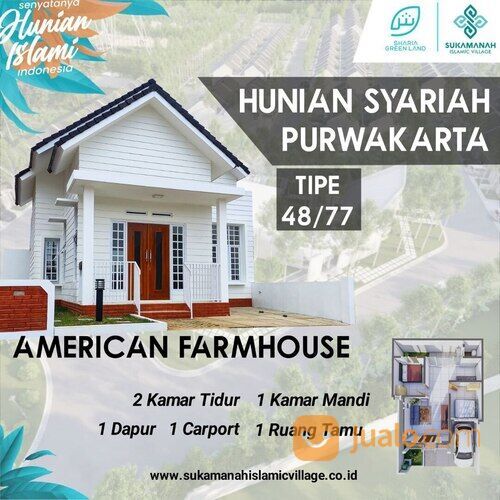 Rumah Purwakarta Dekat Dengan Pupuk Kujang Cikampek