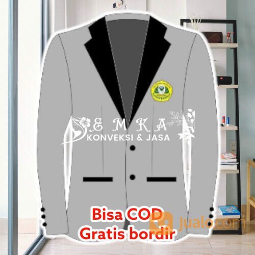 EMKA Konveksi Jas almamater CUSTOM OSIS sekolah SD SMP SMA SMK MI MTs MA, kampus pondok pesantren