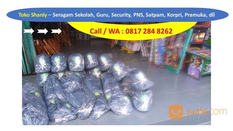 Toko Seragam Sekolah Guru Security dan PNS Kalitengah Lamongan