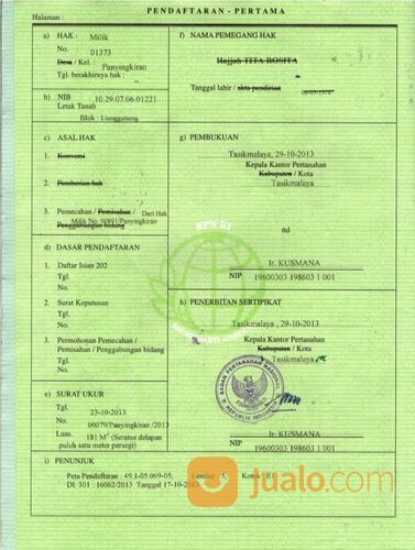 Ruko siap huni di jl. Ir Juanda Tasikmalaya