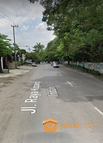 Rumah Raya Kupang Indah Surabaya Row Jalan 4 Mobil cocok buat Resto, Cafe, Bank dll